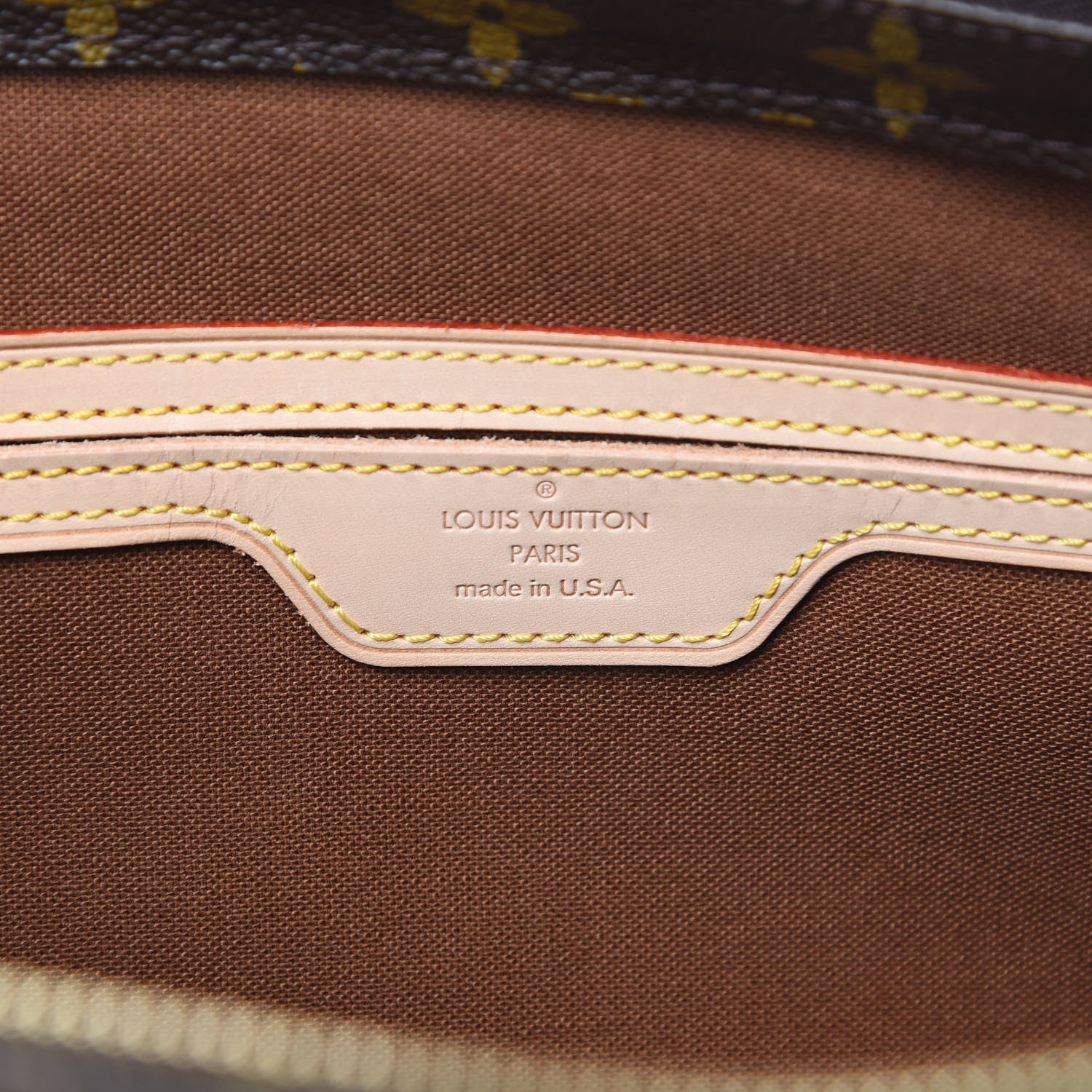 Louis Vuitton Monogram Cabas Mezzo 6 of 13