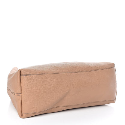 Gucci Pebbled Calfskin Medium Soho Chain Shoulder Bag Camelia 4 of 11