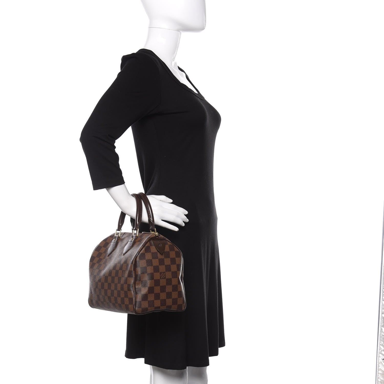 Louis Vuitton Damier Ebene Speedy 25 2 of 10