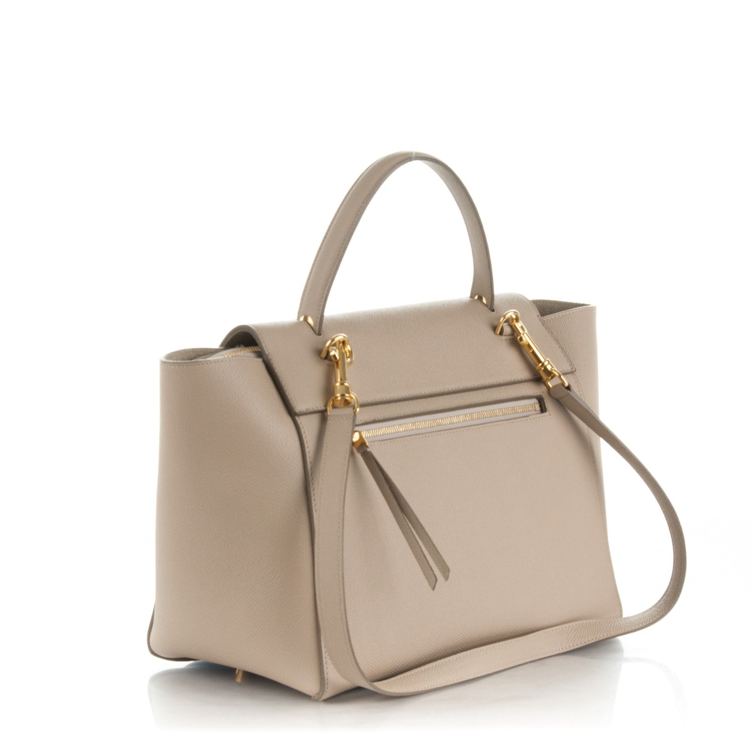 Celine Grained Calfskin Mini Belt Bag Light Taupe 4 of 14