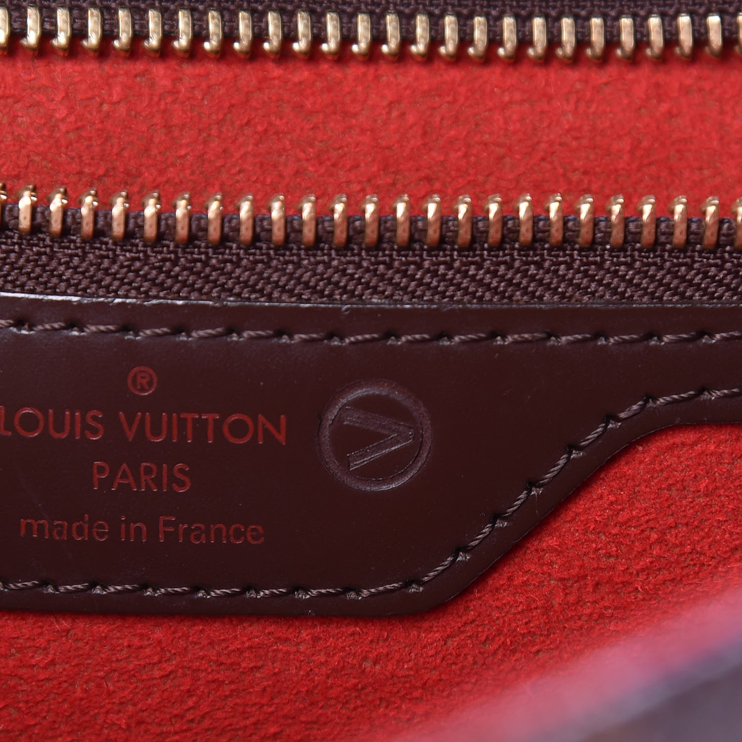Louis Vuitton Damier Ebene Bergamo GM 9 of 16