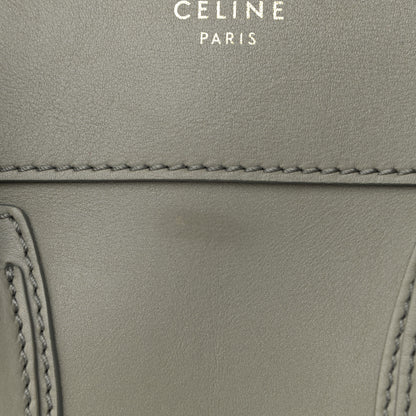 Celine Smooth Calfskin Mini Luggage Almond 13 of 14