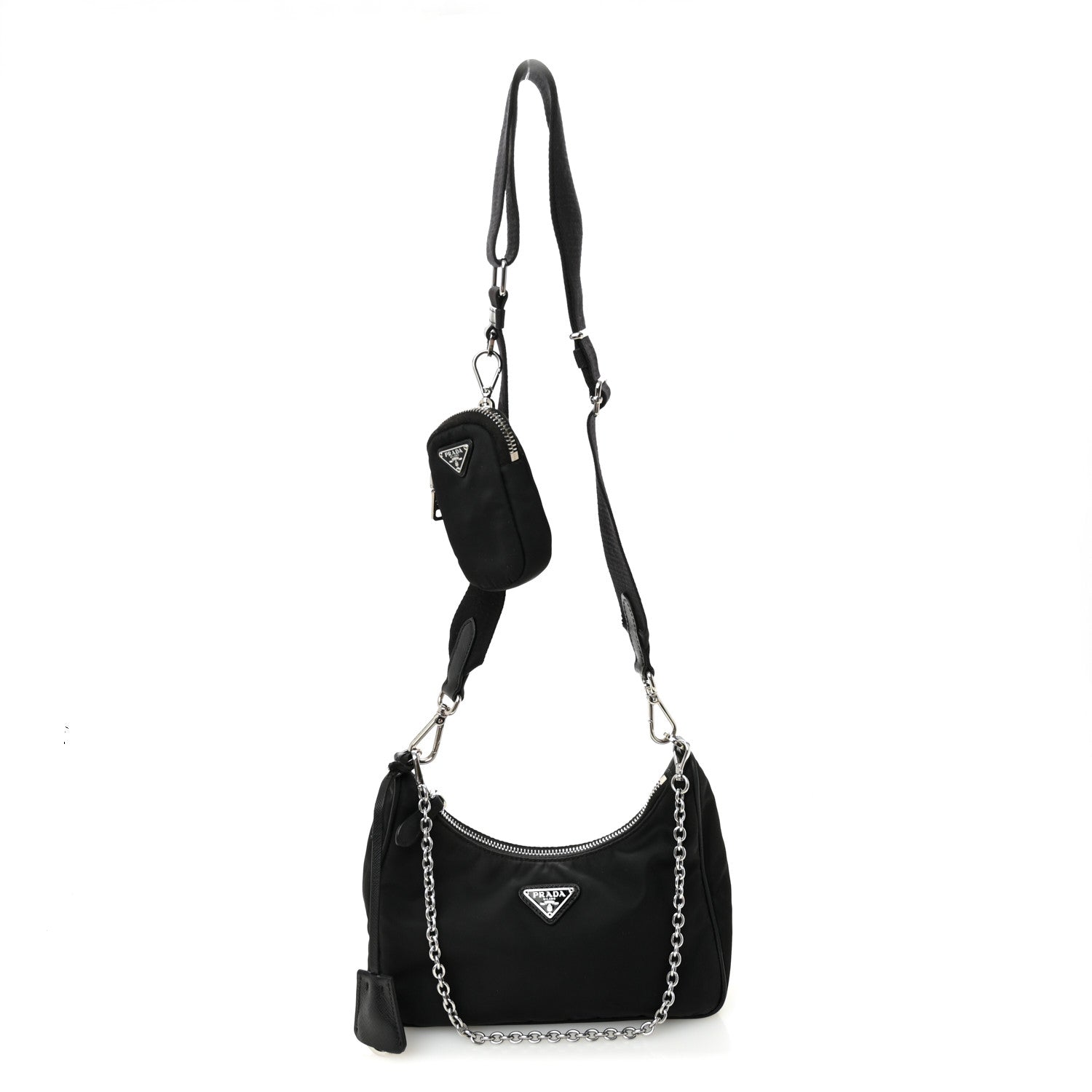 Prada Nylon Re-Edition 2005 Shoulder Bag Black 1 of 12