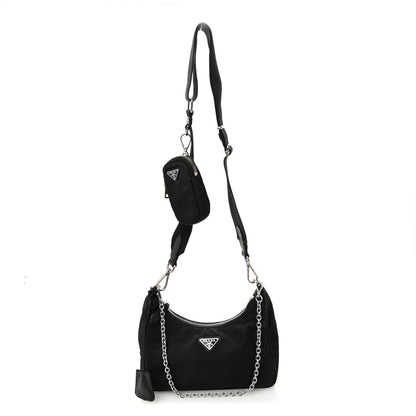 Prada Nylon Re-Edition 2005 Shoulder Bag Black 1 of 12