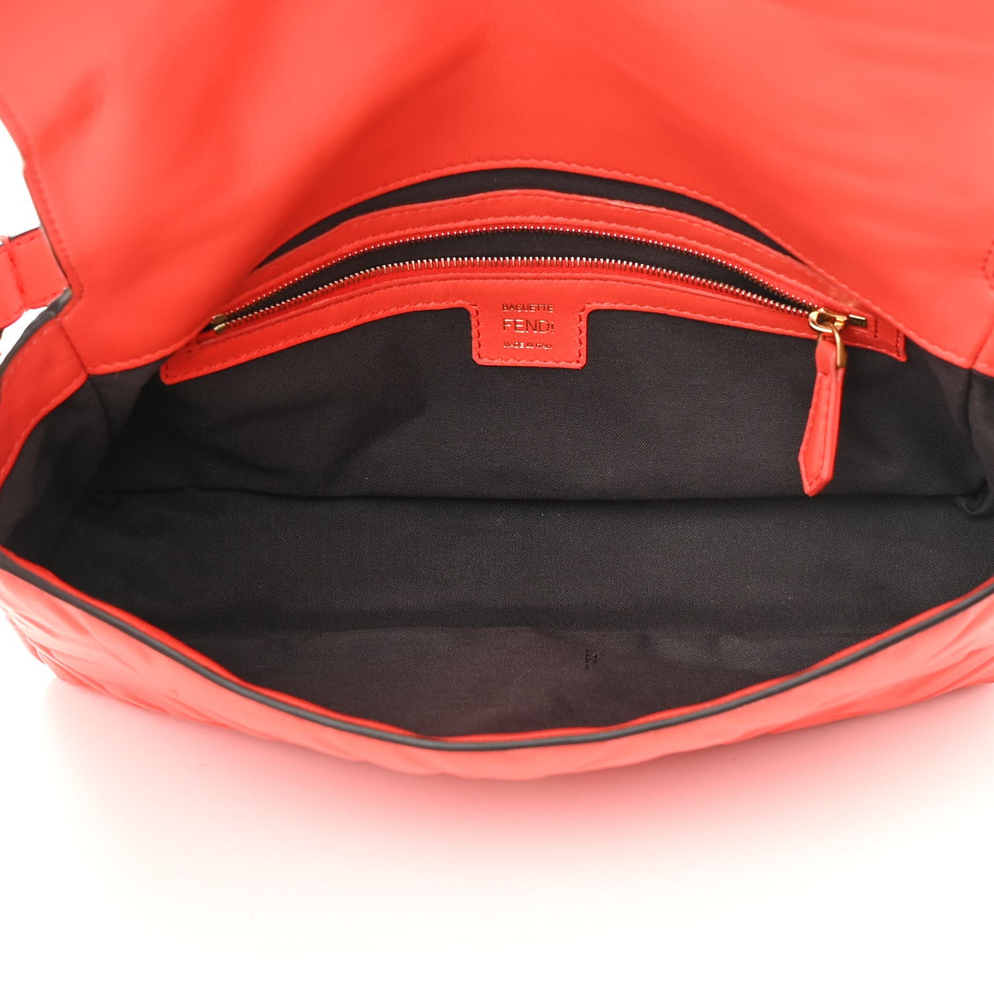 Nappa FF 1974 Embossed Baguette Tulipano