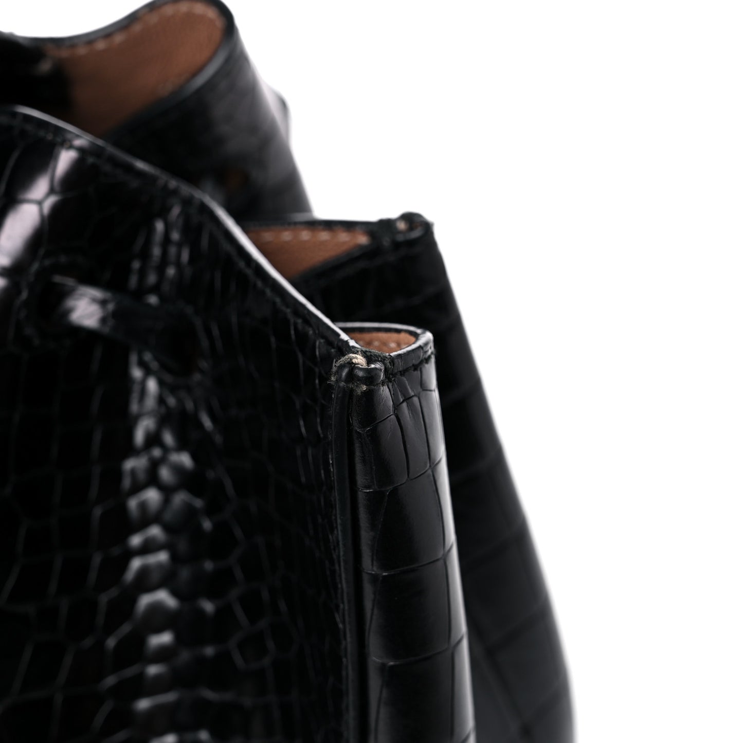 Alligator Rose-Marie 19 Bag Black