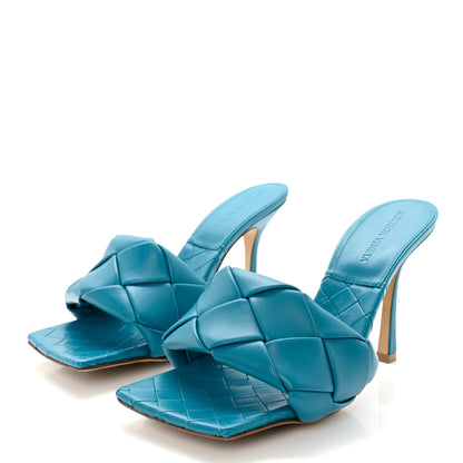 Bottega Veneta Nappa Maxi Intrecciato Lido 90mm Mule Sandals 39.5 Blaster 3 of 7