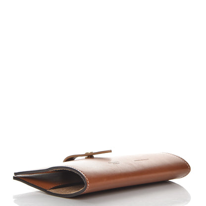 Celine Natural Calfskin Strap Passport Cover Tan 4 of 7