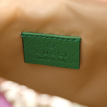 Gucci X THE NORTH FACE Econyl Nylon Floral Utility Beltpack Green 6 of 10