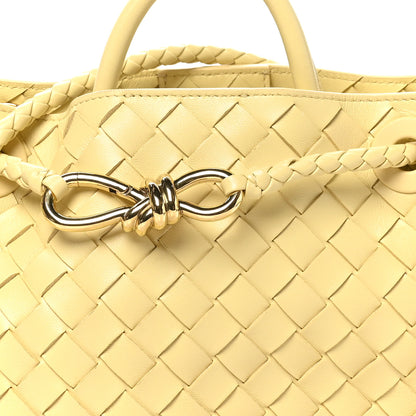 Bottega Veneta Nappa Intrecciato Small Andiamo Shoulder Bag Chamomile 6 of 8