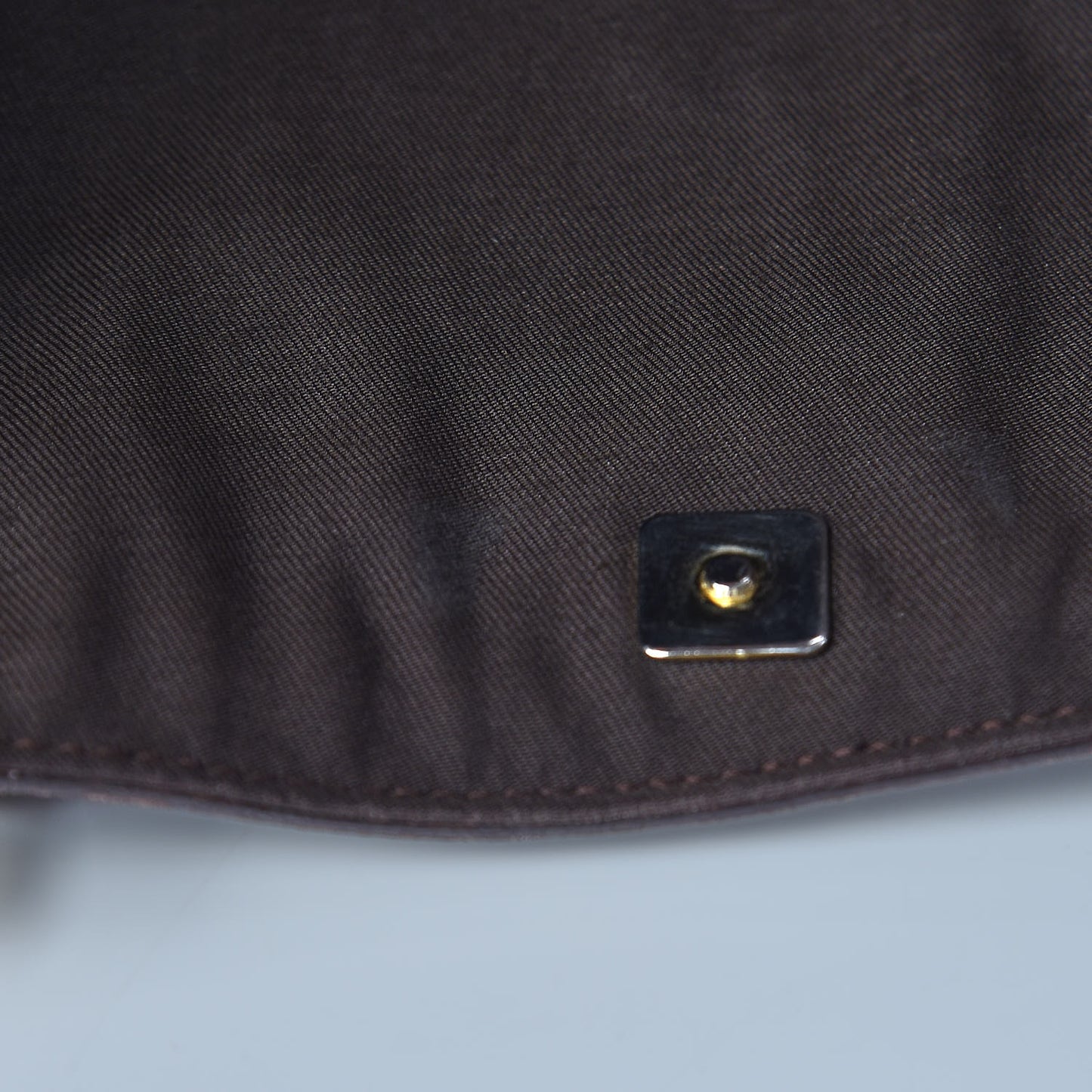 Monogram Large Abbey Tote Dark Brown
