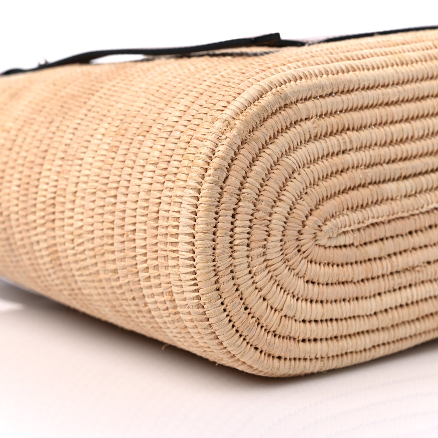 Loewe Raffia Small Square Basket Tote Bag Natural Tan 8 of 9