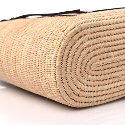Loewe Raffia Small Square Basket Tote Bag Natural Tan 8 of 9