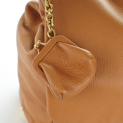 Dolce & Gabbana Grained Deerskin Large Miss Sicily Satchel Camel 5 of 11