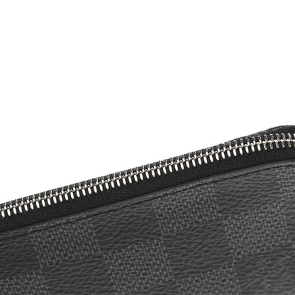 Louis Vuitton Damier Graphite 4 Key Holder 8 of 9