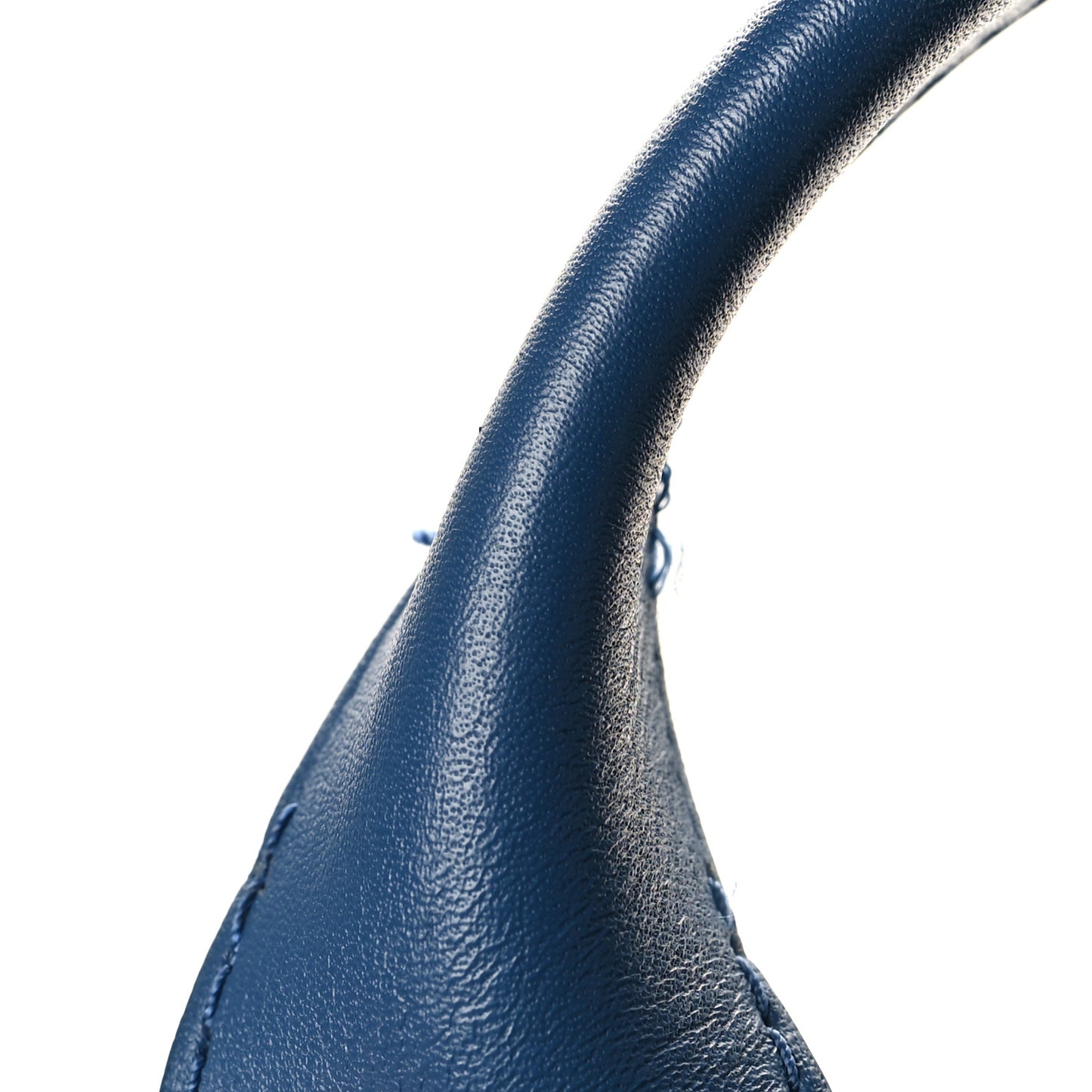Cotton Medium Deauville Tote Blue White