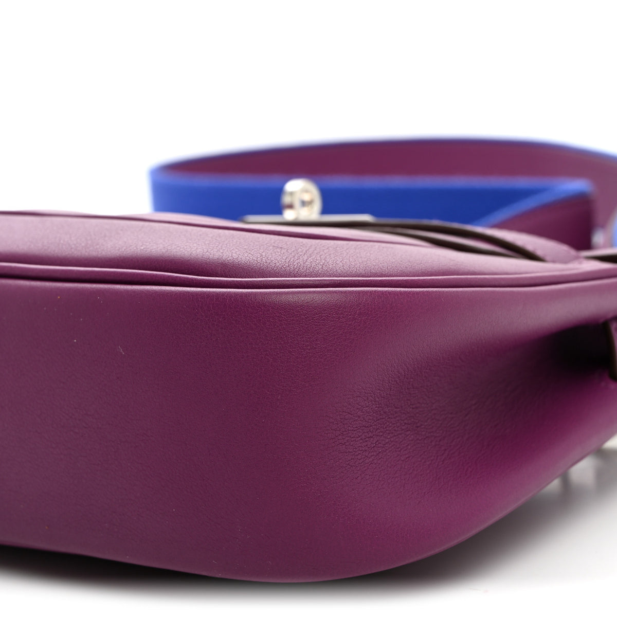 Veau Swift Mini Sac Berline Anemone Bleu Electrique