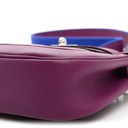 Hermes Veau Swift Mini Sac Berline Anemone Bleu Electrique 10 of 10