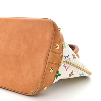 Louis Vuitton Monogram Multicolor Alma White 9 of 11