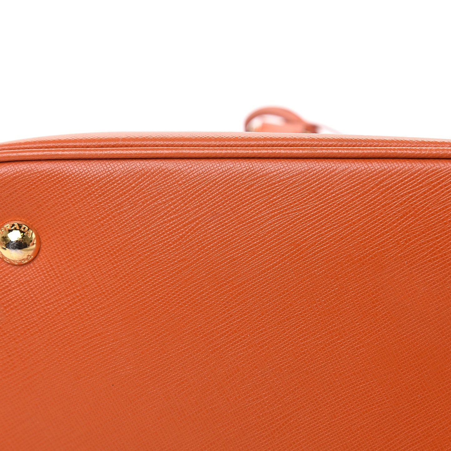 Saffiano Lux Medium Tote Papaya