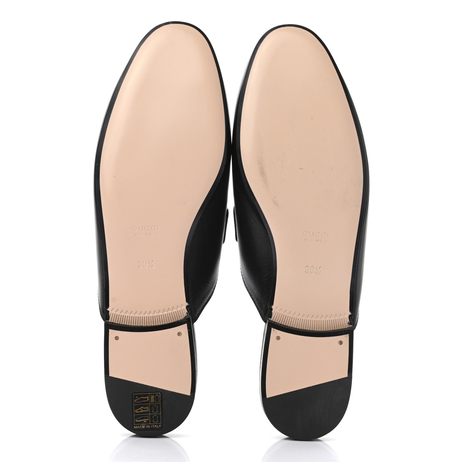Gucci Malaga Kid Web Womens Princetown Slippers 39.5 Black 5 of 8