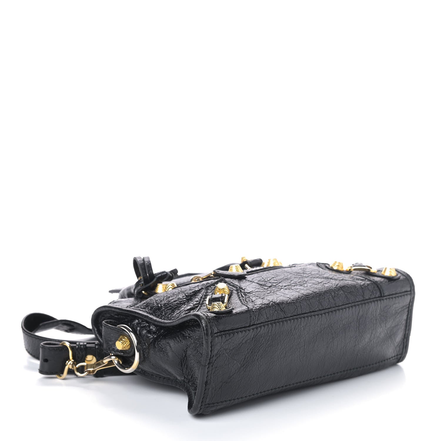 Balenciaga Agneau Giant 12 Gold Hardware Mini City Black 3 of 8
