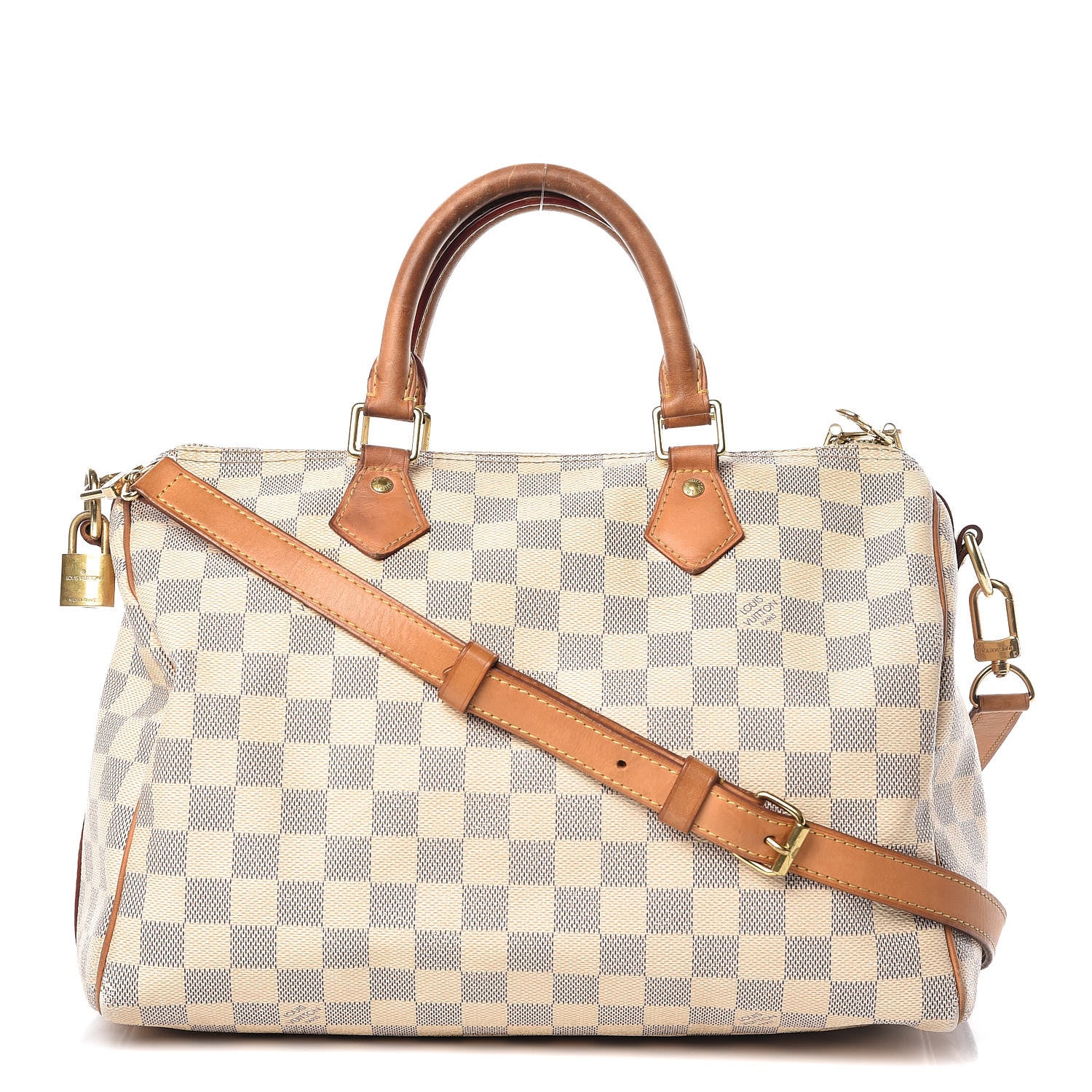 Louis Vuitton Damier Azur Speedy Bandouliere 30 1 of 27