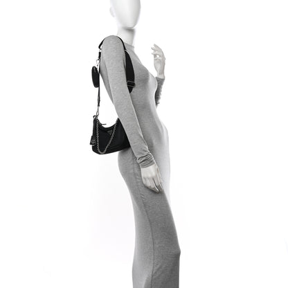 Prada Nylon Re-Edition 2005 Shoulder Bag Black 2 of 11