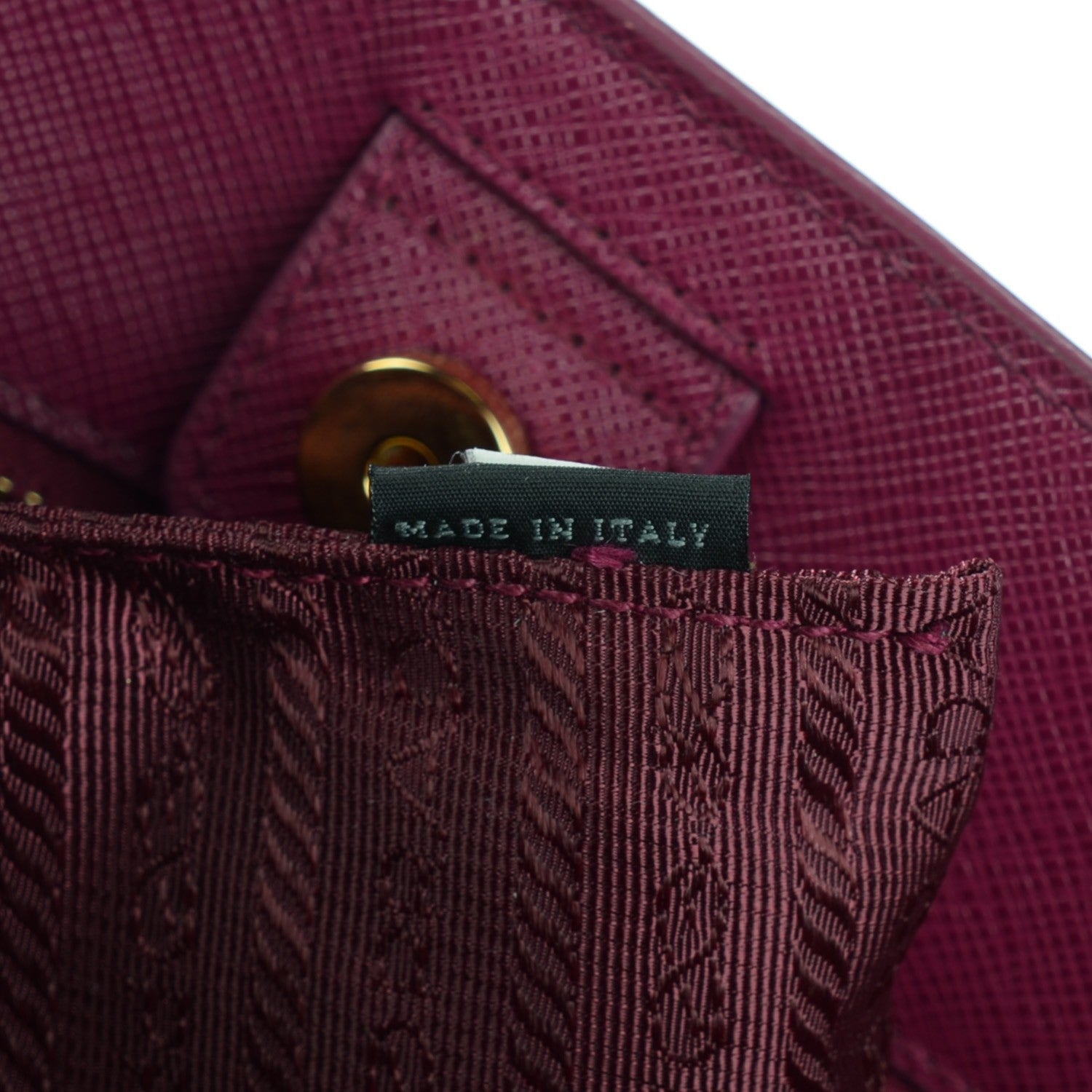 Prada Saffiano Lux Large Tote Ametista 6 of 7