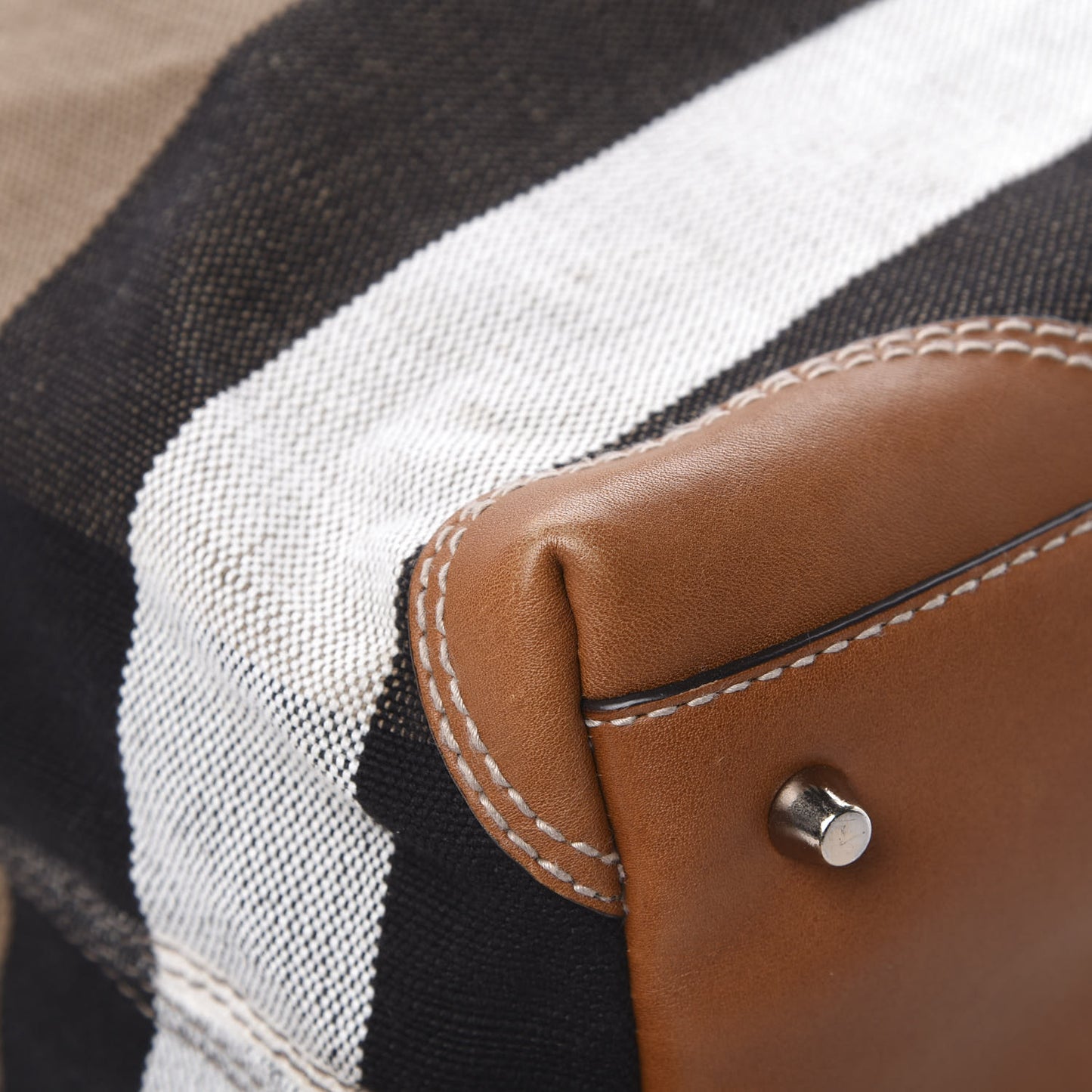Canvas Mega Check Medium Maidstone Saddle Brown
