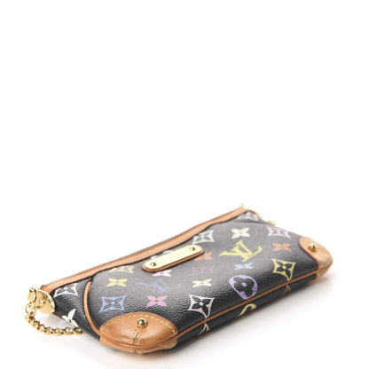 Louis Vuitton Monogram Multicolor Pochette Milla MM Black 4 of 11