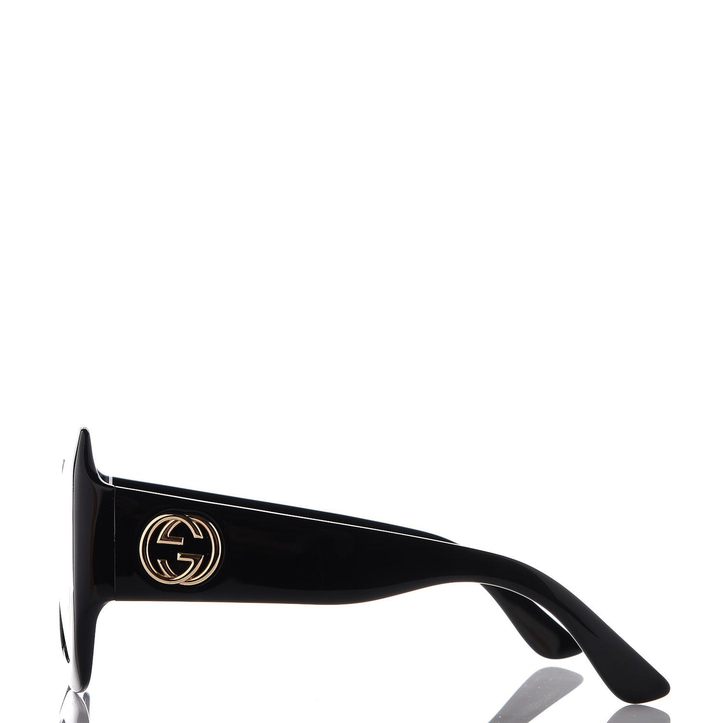 Acetate Square Frame Sunglasses GG0053S Black
