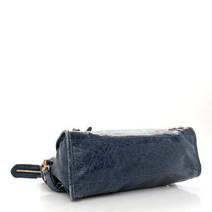 Balenciaga Agneau Giant 12 Gold Hardware City Bleu Mineral 4 of 10