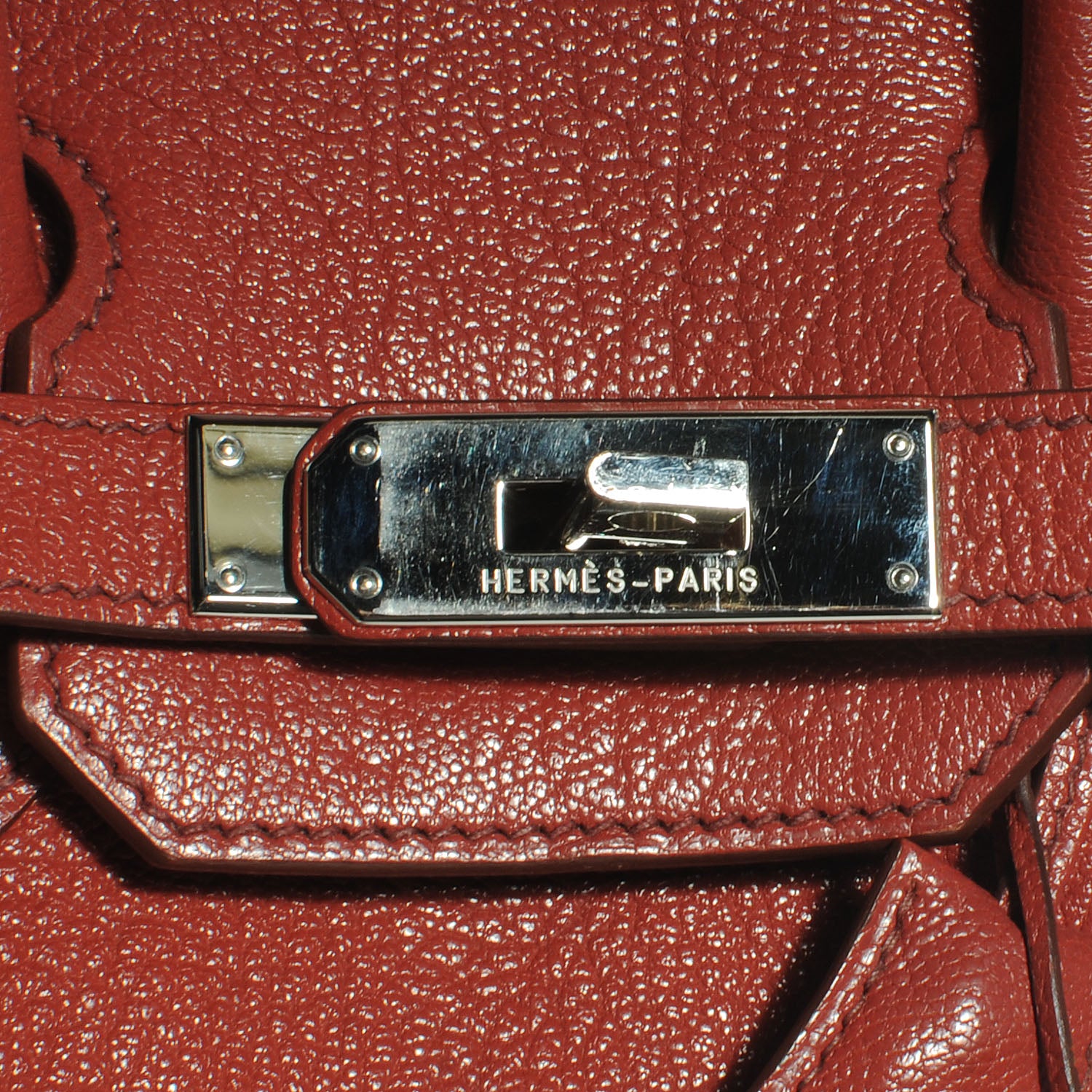 Hermes Chevre Mangalore HAC Birkin 28 Coq de Roche 10 of 10