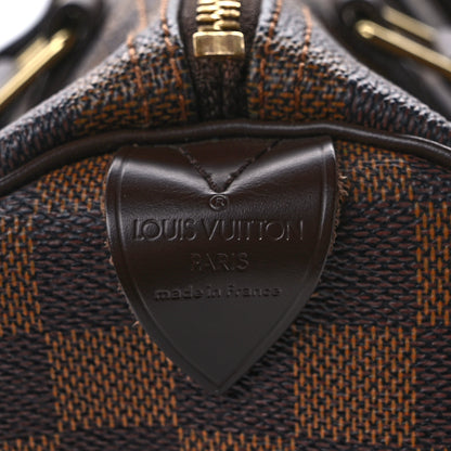 Louis Vuitton Damier Ebene Speedy 30 7 of 9