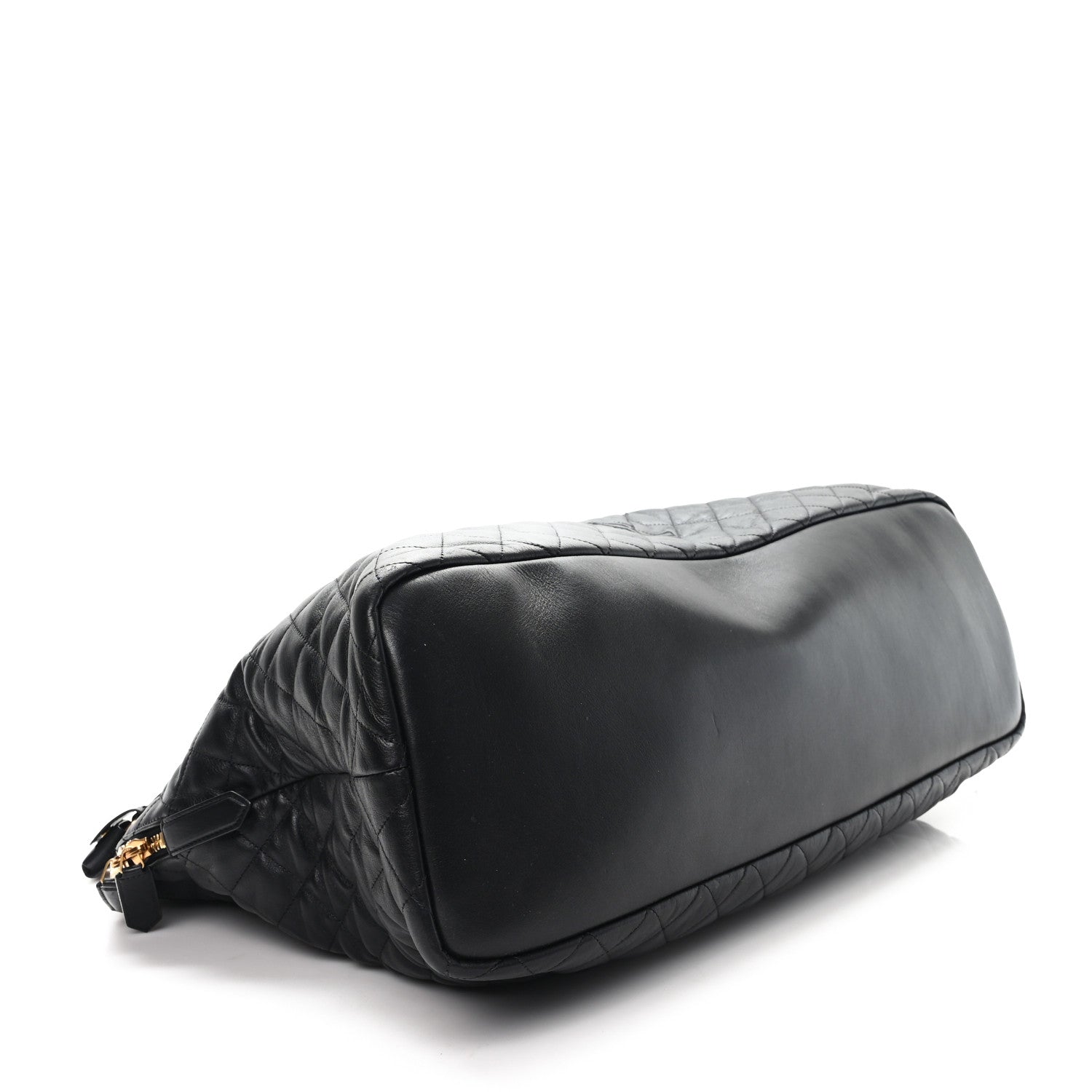 Saint Laurent Calfskin Quilted ES Giant Travel Bag Black 3 of 10