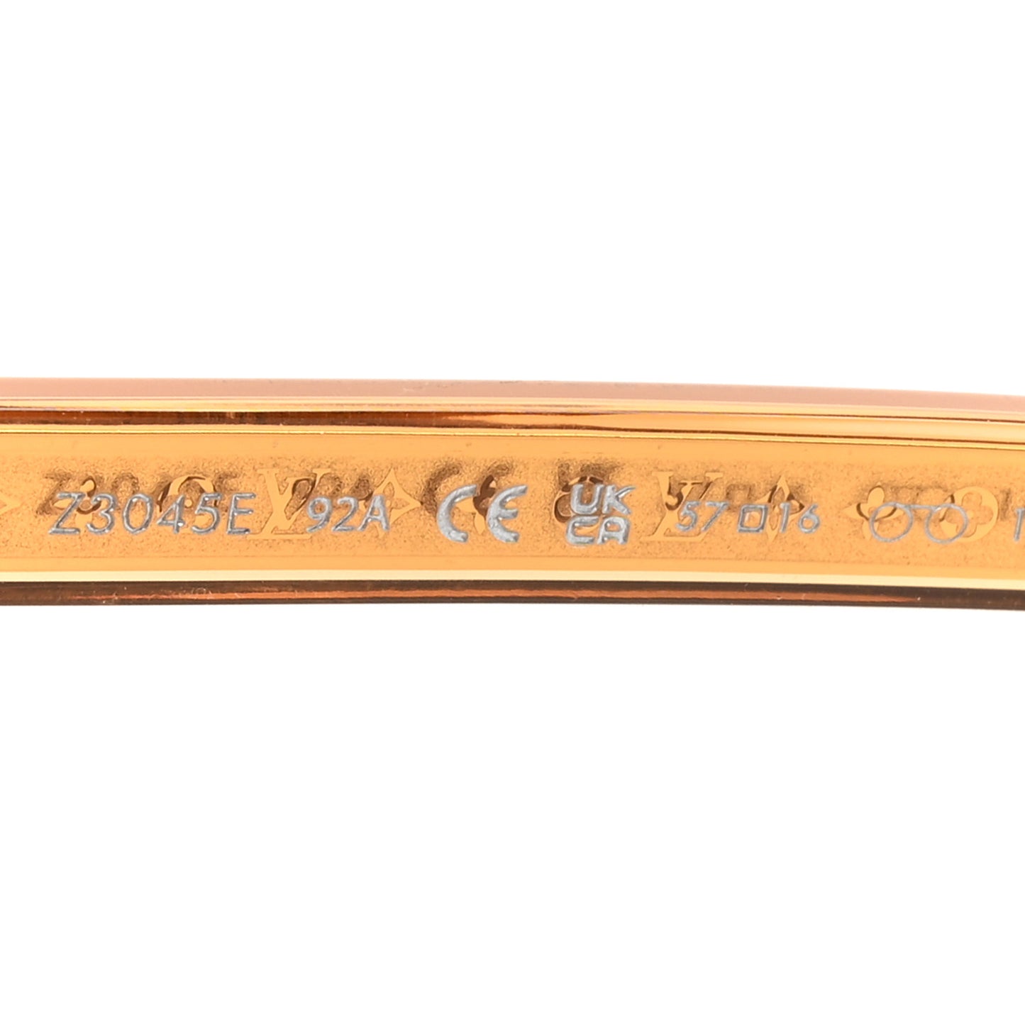 Acetate Aura Square Sunglasses Z3045E Ambre