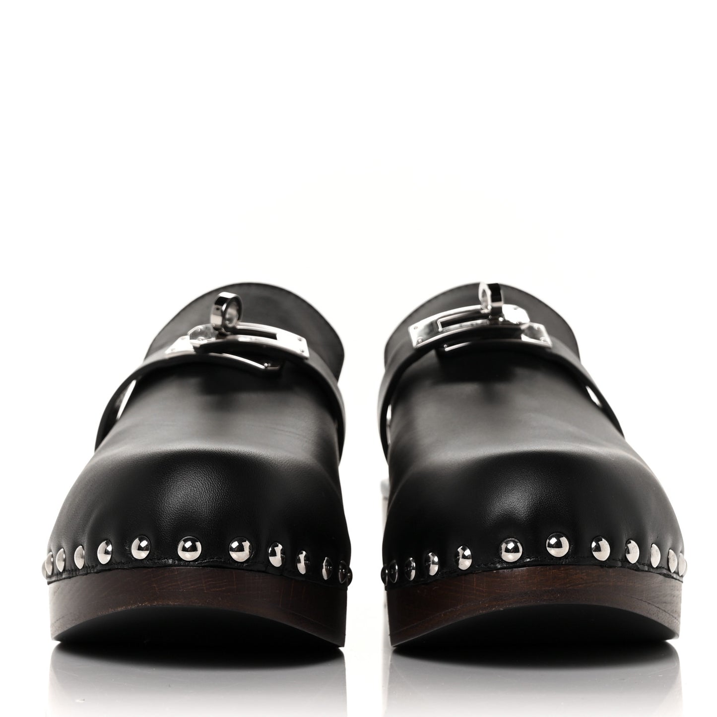 Calfskin Carlotta Mules 37 Black