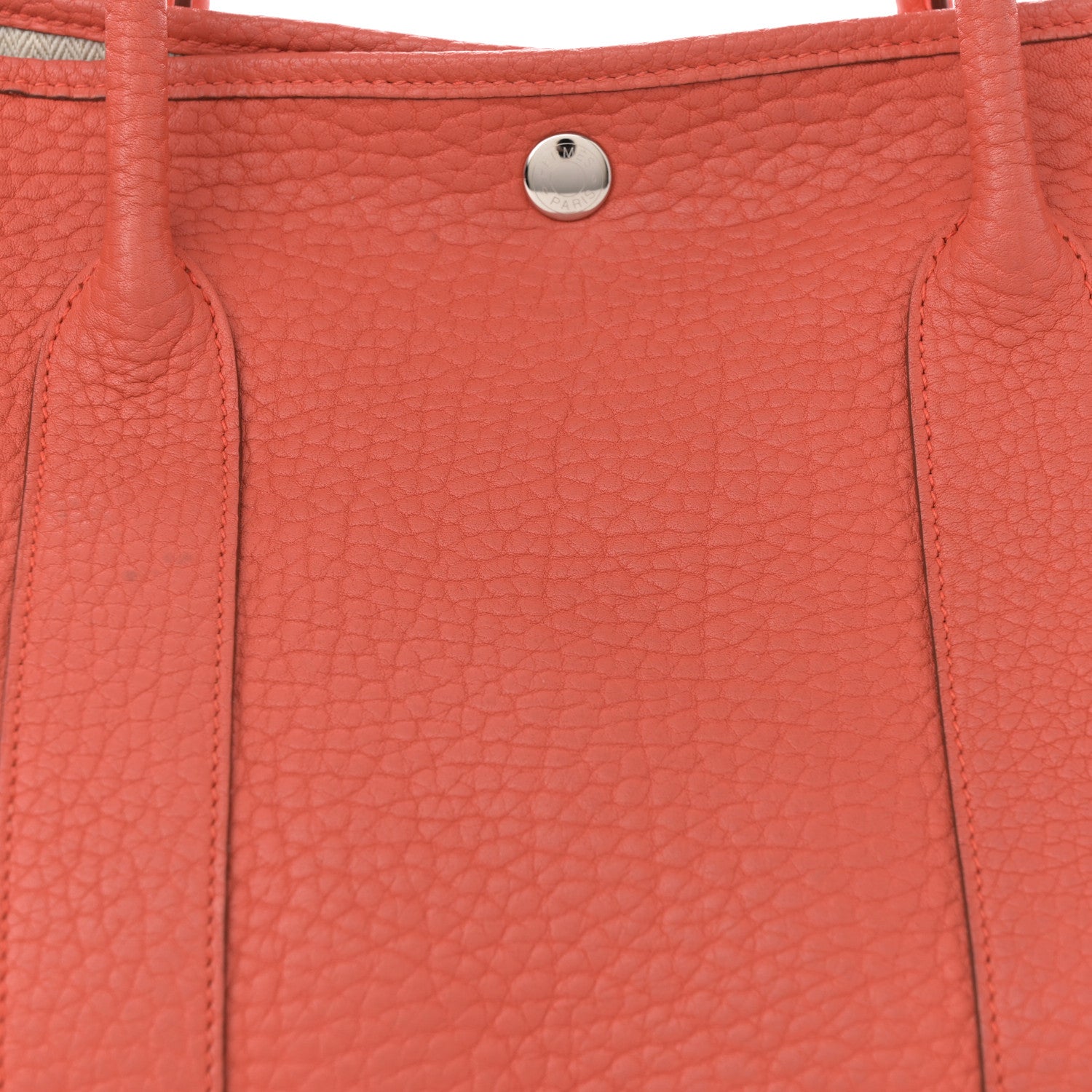 Hermes Fjord Garden Party 36 MM Capucine 8 of 13