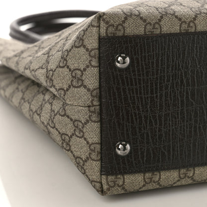 Gucci GG Plus Monogram Vertical Tote Dark Brown 8 of 10