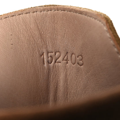 Loewe Suede Mens Sierra Combat Boots 40 Tobacco Brown 7 of 8