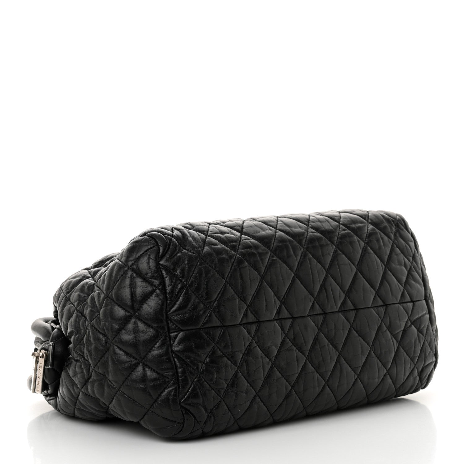 Chanel Lambskin Coco Cocoon Bowler Black 4 of 11