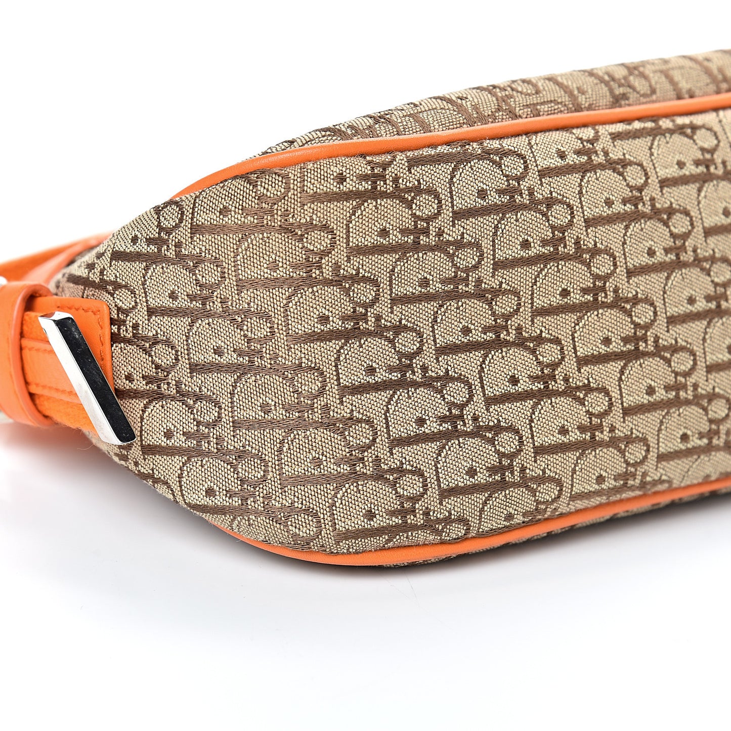 Monogram Shoulder Bag Orange Beige