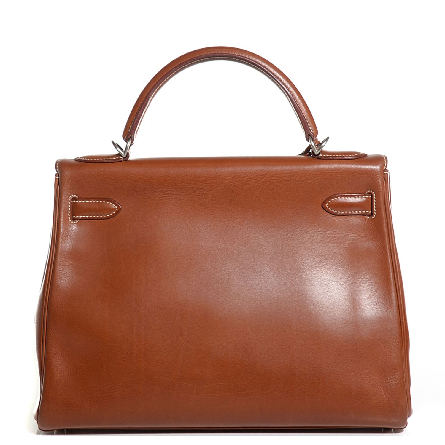 Hermes Natural Barenia Kelly Retourne 32 Fauve 4 of 22