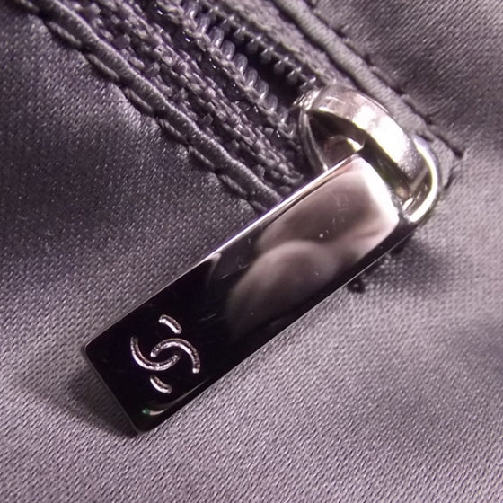 Leather Modern Chain Shopper Tote