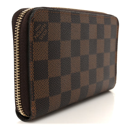 Louis Vuitton Damier Ebene Zippy Organizer Wallet 3 of 9