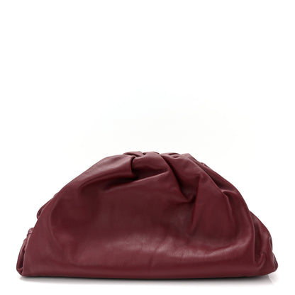 Bottega Veneta Smooth Butter Calf The Pouch Oversized Clutch Bordeaux 1 of 10