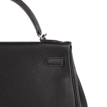 Hermes Togo Kelly Retourne 32 Black 7 of 27