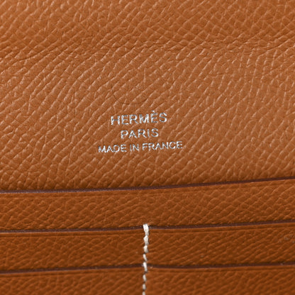 Hermes Epsom Maillon Wallet To Go Gold 6 of 11