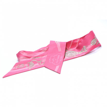 Hermes Silk Brides de Gala Twilly Pink 2 of 4